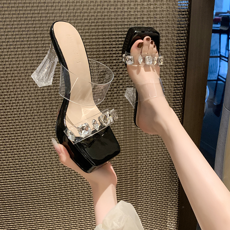 2024-french-rhinestone-transparent-crystal-heel-sandals-for-women-summer-strappy-chunky-heel-slippers-high-heels-outdoor_2 2024 French Rhinestone Transparent Crystal Heel Sandals for Women Summer Strappy Chunky Heel Slippers High Heels Outdoor