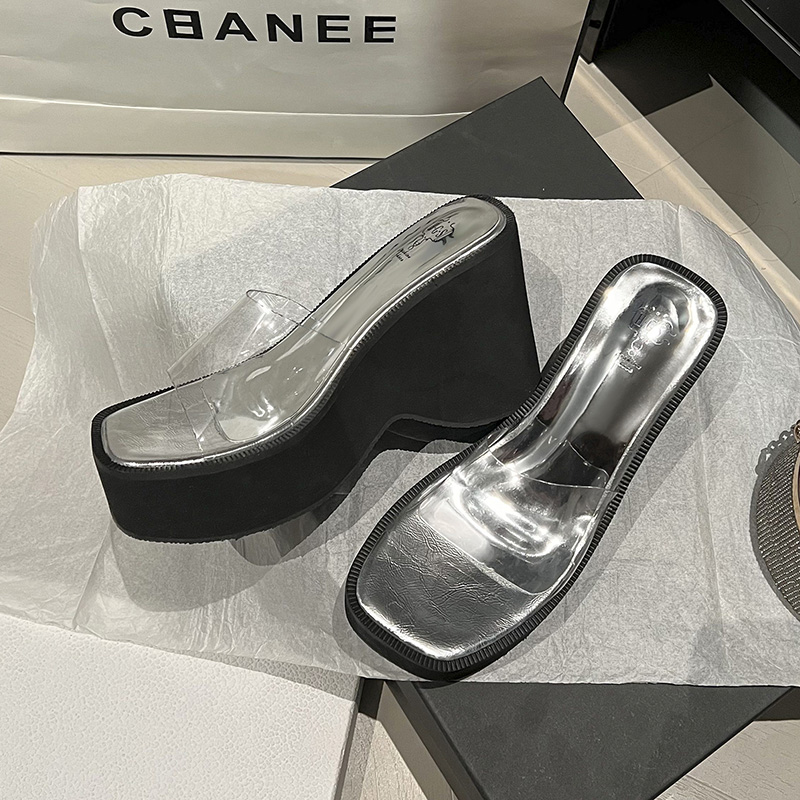 sexy-chunky-platform-slippers-for-women-summer-fashion-transparent-toe-high-wedge-sandals-10cm_3 Sexy Chunky Platform Slippers for Women Summer Fashion Transparent Toe High Wedge Sandals 10cm