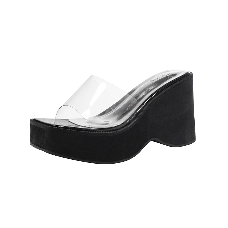 sexy-chunky-platform-slippers-for-women-summer-fashion-transparent-toe-high-wedge-sandals-10cm_4 Sexy Chunky Platform Slippers for Women Summer Fashion Transparent Toe High Wedge Sandals 10cm