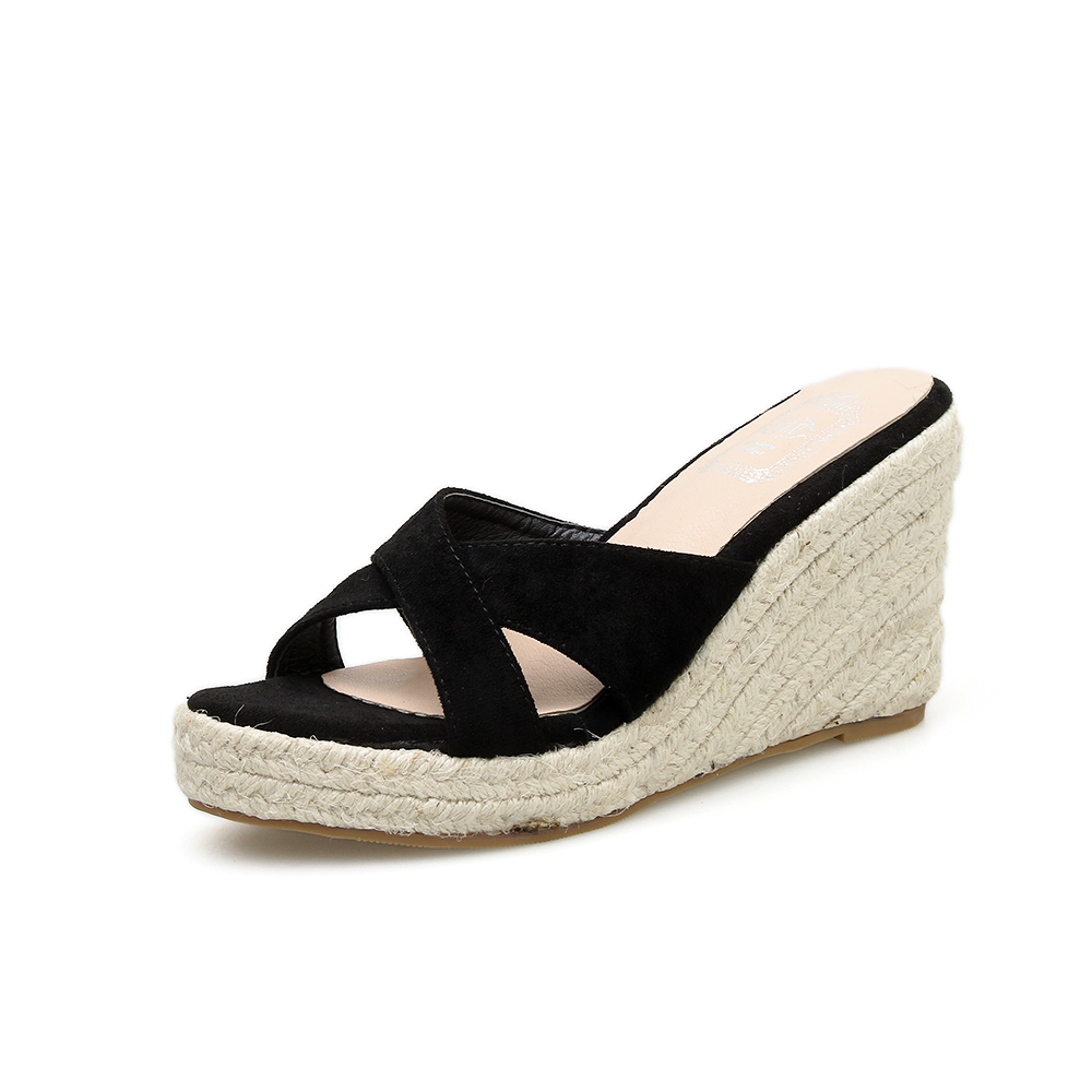 summer-new-wedge-heel-cross-strap-slippers-for-women-with-platform-sole-anti-slip-beach-sandals-ethnic-style_4 Summer New Wedge Heel Cross Strap Slippers for Women with Platform Sole Anti-Slip Beach Sandals Ethnic Style